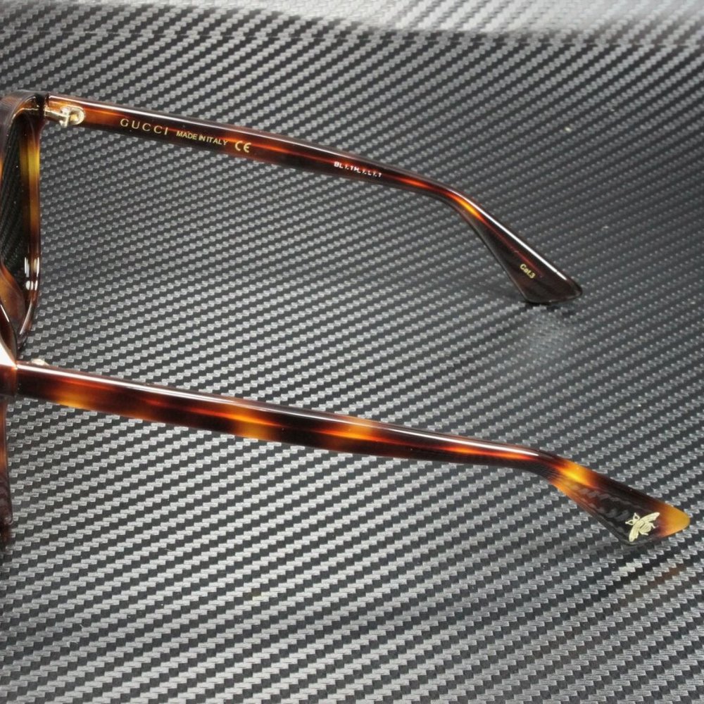 Gucci Round Havana 58mm Sunglasses - Picture 4 of 4